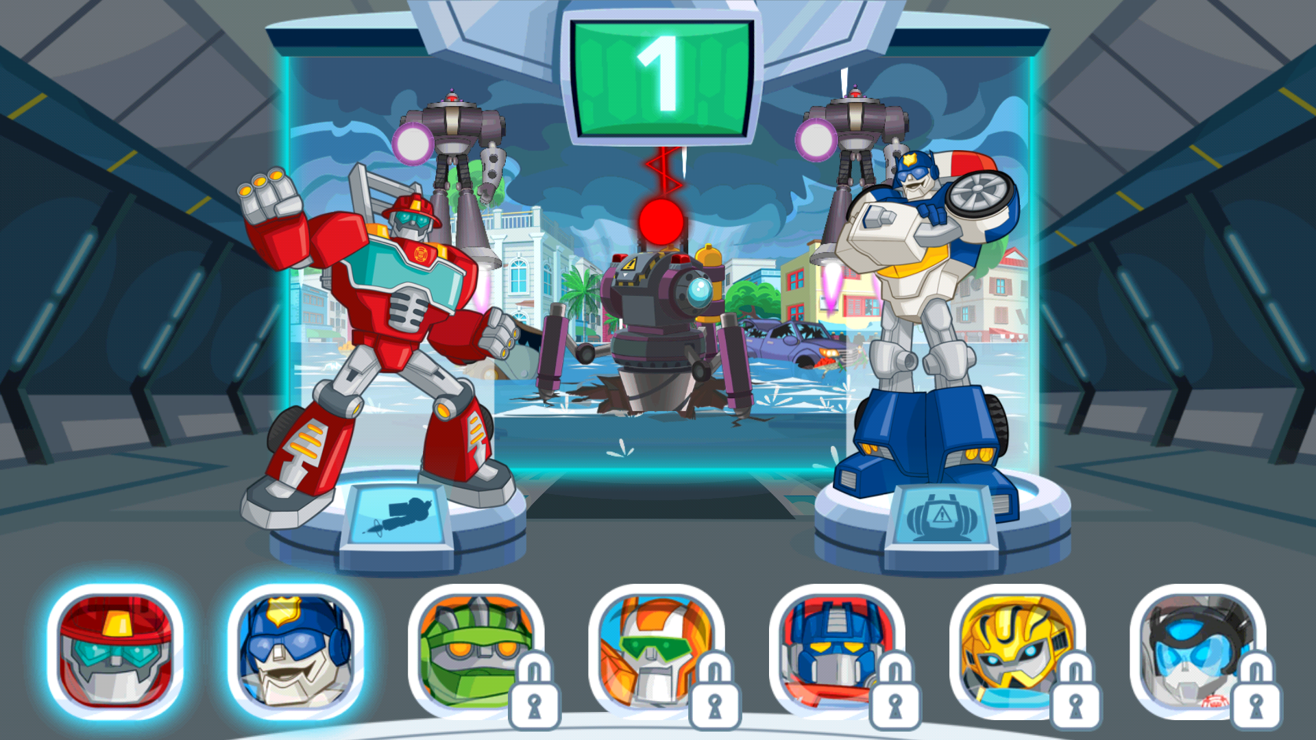 Game Review - Transformers Rescue Bots: Disaster Dash - Auto Assembly